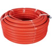 Труба STOUT 32х4,4 (бухта 50 метров) PEX-a из сшитого полиэтилена с кислородным слоем, серая в теплоизоляции (красная)