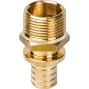 Переходник с наружной резьбой STOUT 20xR 3/4 для труб из сшитого полиэтилена аксиальный