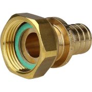 Переходник с накидной гайкой STOUT 20xG 3/4 для труб из сшитого полиэтилена аксиальный