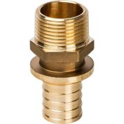 Переходник с наружной резьбой STOUT 32xR 1 для труб из сшитого полиэтилена аксиальный