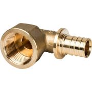 Угольник-переходник с внутренней резьбой STOUT 25xG 3/4 для труб из сшитого полиэтилена аксиальный