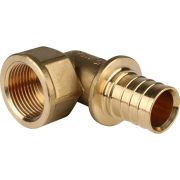 Угольник-переходник с внутренней резьбой STOUT 32xG 1 для труб из сшитого полиэтилена аксиальный