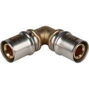 Угольник STOUT 90° 20х20 для металлопластиковых труб прессовой