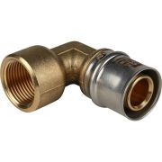 Угольник-переходник STOUT с внутренней резьбой 3/4 х26 для металлопластиковых труб прессовой