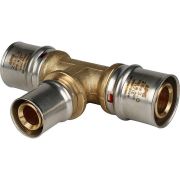 Тройник переходной STOUT 26х20х26 для металлопластиковых труб прессовой