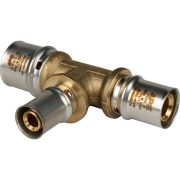 Тройник переходной STOUT 26х16х20 для металлопластиковых труб прессовой