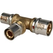 Тройник переходной STOUT 26х20х20 для металлопластиковых труб прессовой