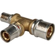 Тройник переходной STOUT 26х20х16 для металлопластиковых труб прессовой