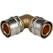 Угольник STOUT 90° 32х32 для металлопластиковых труб прессовой