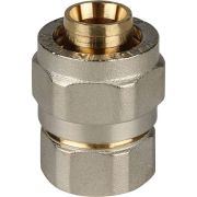 Переходник STOUT с внутренней резьбой 1/2 х20 для металлопластиковых труб винтовой