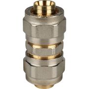 Муфта STOUT соединительная 20х20 для металлопластиковых труб винтовой