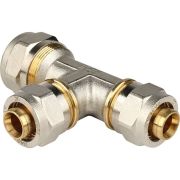 Тройник переходной STOUT 26х20х20 для металлопластиковых труб винтовой