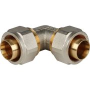 Угольник STOUT 90° 32x32 для металлопластиковых труб винтовой