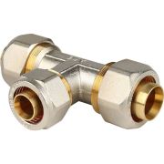 Тройник переходной STOUT 32x26x32 для металлопластиковых труб винтовой