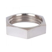 Контргайка STOUT никелированная 1/4