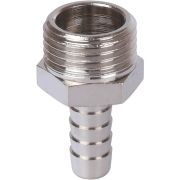 Штуцер STOUT НР никелированный 1/2 x10