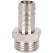 Штуцер STOUT НР никелированный 1/2 x14