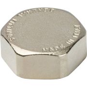 Заглушка STOUT ВР никелированная 1