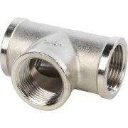 Тройник STOUT ВВ никелированный 3/4
