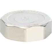 Заглушка STOUT ВР никелированная 2