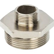 Ниппель НН STOUT переходной никелированный 1 1/2X3/4