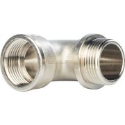 Угольник никелированный STOUT НВ 1 с упором