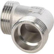 Угольник STOUT НН никелированный 1