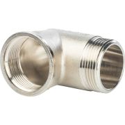 Угольник STOUT НВ никелированный 1 1/4