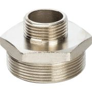 Ниппель НН STOUT переходной никелированный 2X1