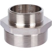 Ниппель НН STOUT переходной никелированный 2 1/2X2