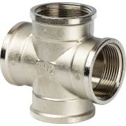 Крестовина STOUT ВВ никелированная 1 1/2