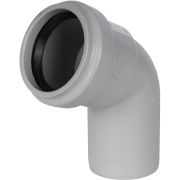 Отвод канализационный бесшумный STOUT D 58 х 67°