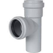 Тройник канализационный бесшумный STOUT D 58 x 58 / 87,5°