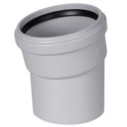 Отвод канализационный бесшумный STOUT D 110 х 15°