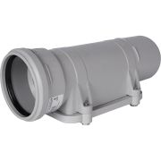 Ревизия с прямоугольной крышкой канализационная бесшумная STOUT D 110