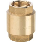 Клапан обратный пружинный муфтовый STOUT с пластиковым седлом SVC-0002-000025