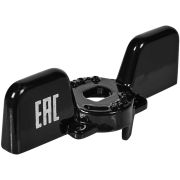 Ручка-бабочка STOUT для шарового крана STOUT 1/2 - 3/4 (Чёрная)