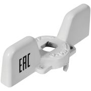 Ручка-бабочка STOUT для шарового крана STOUT 1/2 - 3/4 (Белая)