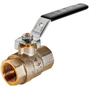 Кран шаровой полнопроходной STOUT ВР/ВР ручка рычаг 1/2