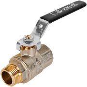 Кран шаровой полнопроходной STOUT ВР/НР ручка рычаг 1/2