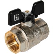 Кран шаровой полнопроходной STOUT ВР/ВР ручка бабочка 3/4