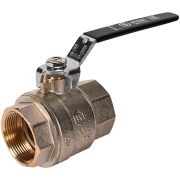 Кран шаровой полнопроходной STOUT ВР/ВР ручка рычаг 1 1/2