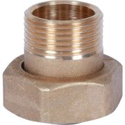 Штуцер с накидной гайкой под плоскую прокладку STOUT G 1M-G1 1/4RN