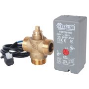 Компактный 3-Ходовой зональный клапан, сервопривод STOUT 230V, с кабелем 1м., НР 1