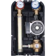 Насосная группа STOUT SDG-0014 для твердотопливных котлов с насосом Grundfos UPSO 25-65 в теплоизоляции