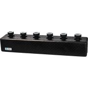 Стальной распределительный коллектор STOUT SDG-0016 3 отопительных контура, в теплоизоляции DN 25