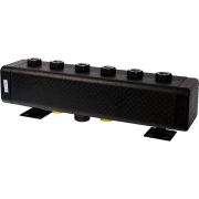 Стальной распределительный коллектор STOUT SDG-0016 3 отопительных контура, в теплоизоляции DN 32