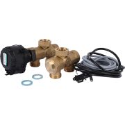 Комплект трехходового клапана STOUT для котла + бойлера 3/4 Kvs 4,4 м3/ч SFB-0001-000001