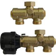 Трехходовой клапан STOUT для подключения сервопривода