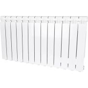 Радиатор алюминиевый STOUT Bravo 500 13 секций боковое подключение RAL9010